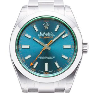 Rolex Milgauss 116400 GV Blue
